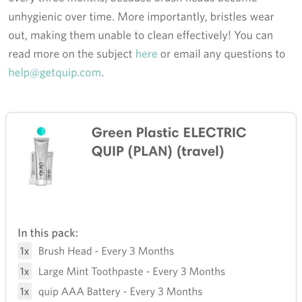 Quip Refill